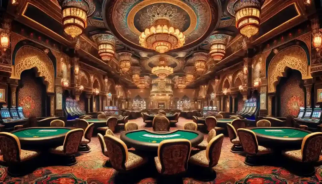 cryptocurrencies in an Arab casino